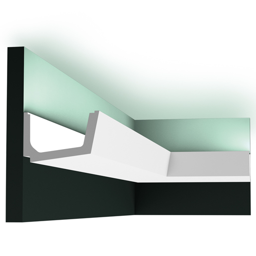 Orac Eckleiste C 357 200cm 7,5 x 11,0 cm (Luxxus)